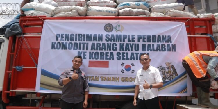 Rutan Tanah Grogot Lepas Perdana 1 Ton Arang Ekspor ke Korea Selatan, Bukti Warga Binaan Berdaya Saing Global