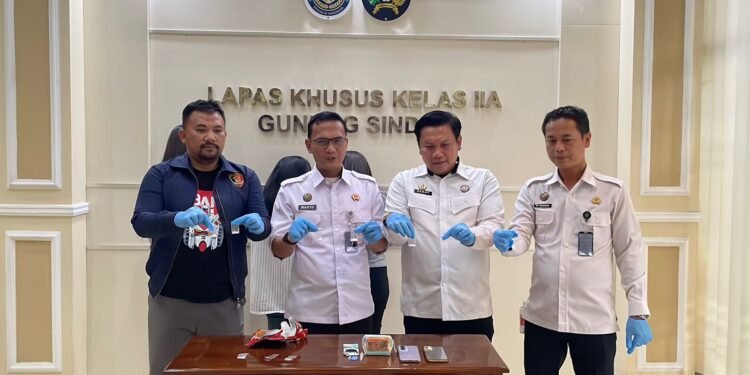 Dalam Sehari, Lapas Gunung Sindur Gagalkan Dua Upaya Penyelundupan Sabu