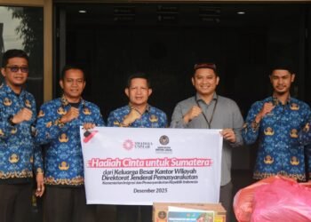 Aksi Nyata Kemanusiaan: Kanwil Ditjenpas Riau Gerak Cepat Salurkan Bantuan Bencana ke Tapanuli Selatan dan Tengah