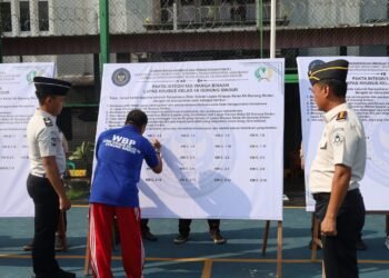 Di Bawah Matahari Pagi, Ikrar Zero HALINAR Bergema di Lapas Khusus Gunung Sindur