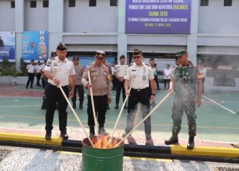 Rutan Salemba Musnahkan Ratusan HP, Komitmen Zero Halinar Ditegaskan