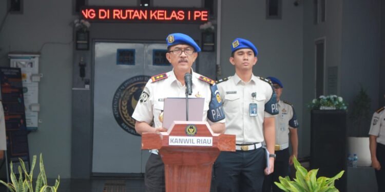 Riau Dominasi Pemindahan Napi High Risk, 103 Orang Dikirim ke Nusakambangan