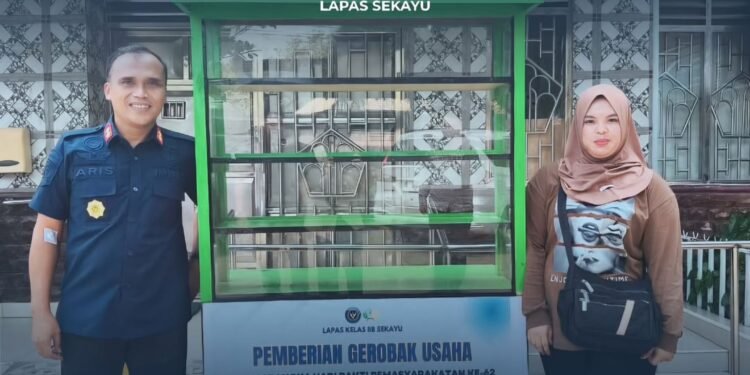 Gerobak Usaha Lapas Sekayu Jadi Harapan Baru bagi Keluarga Warga Binaan